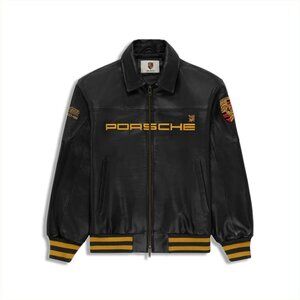 Aime Leon Dore x Porsche 993 Turbo Leather Club 2021 Prototype Jacket